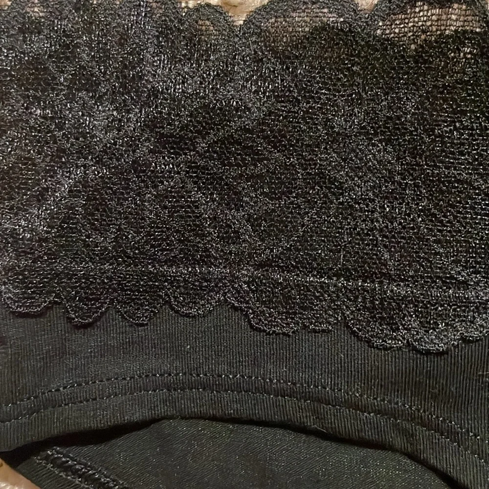 NWT PINK Victoria’s Secret Black Lace Extra Low Rise Hipster Panty - Picture 5 of 12